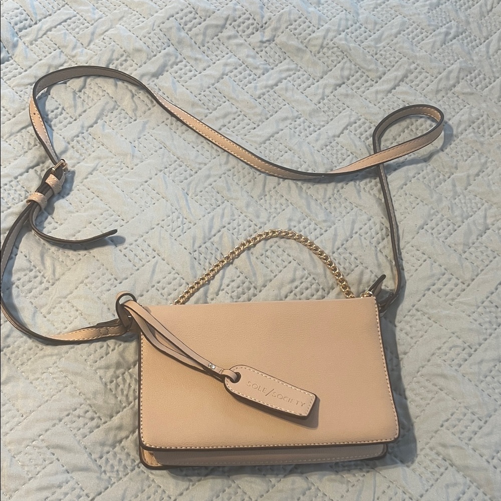 Calvin Klein Light Tan Crossbody Bag